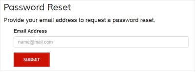 Password Reset