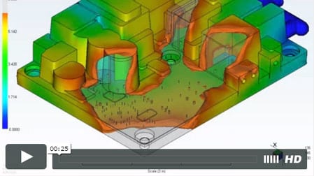 Moldflow Fill Time