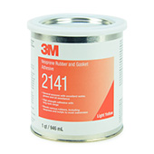 3M 2141 Neoprene Rubber and Gasket Adhesive Light Yellow 1 qt Can