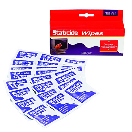 ACL Staticide Anti-Static Wipes, Box of 24