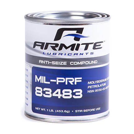 Armite Lubricants MIL-PRF-83483 Anti-Seize Compound Gray 1 lb Can