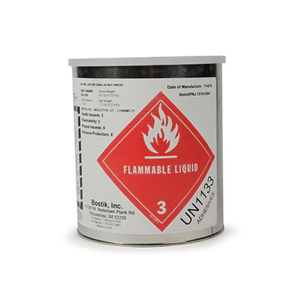 Bostik L1096MR Solvent Based Adhesive Amber 1 gal Can