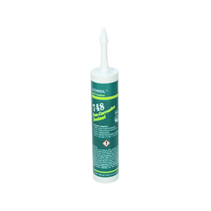 Dow DOWSIL™ 748 Non-Corrosive Sealant Silicone White 300 mL Cartridge