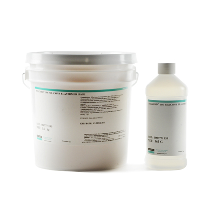 Dow SYLGARD™ 186 Silicone Elastomer Clear 4 kg Kit