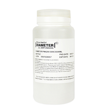 KitPackers Packaged XIAMETER™ PMX200 500cs 500 mL Bottle