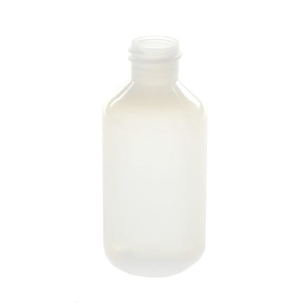 Ellsworth EA-70-1 Polyethylene Boston Round Squeeze Bottle Opaque 2 oz