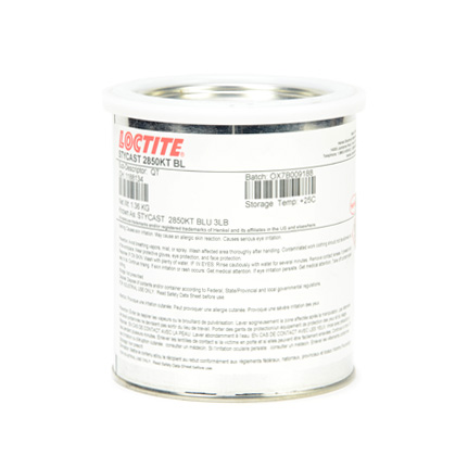 Henkel Loctite STYCAST 2850KT Thermally Conductive Encapsulant Blue 1 qt Can