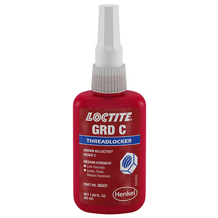 Henkel Loctite 084 Threadlocker Anaerobic Adhesive Blue 50 mL Bottle