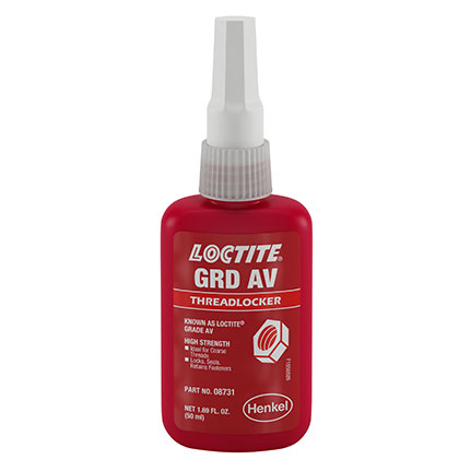 Henkel Loctite 087 Threadlocker Anaerobic Adhesive Red 50 mL Bottle