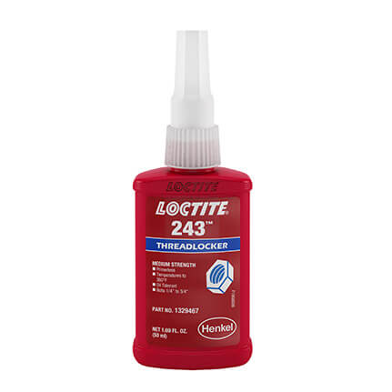 Henkel Loctite 243 Threadlocker Anaerobic Adhesive Blue 50 mL Bottle