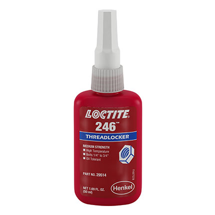 Henkel Loctite 246 Threadlocker Anaerobic Adhesive Blue 50 mL Bottle