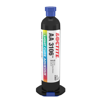 Henkel Loctite AA 3106 Light Cure Adhesive Clear 25 mL Syringe