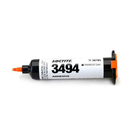 Henkel Loctite 3494 Light Cure Adhesive Clear 25 mL Syringe