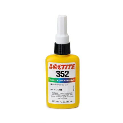 Henkel Loctite 352 Light Cure Adhesive 50 mL Bottle