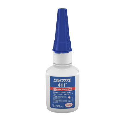 Henkel Loctite 411 Toughened Instant Adhesive Clear 20 g Bottle