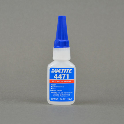 Henkel Loctite 4471 Instant Adhesive Surface Insensitive Clear 20 g Bottle
