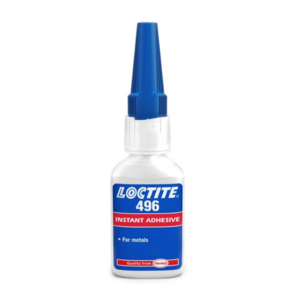 Henkel Loctite 496 Instant Adhesive Clear 1 oz Bottle