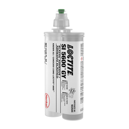 Henkel Loctite SI 5600 Silicone Adhesive-Sealant Gray 400 mL Dual Cartridge