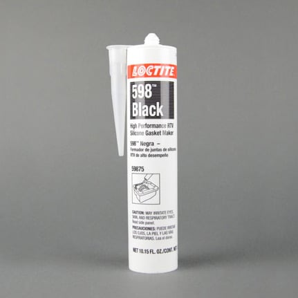 Henkel Loctite 598 RTV High Performance Silicone Gasket Maker Black 300 mL Cartridge