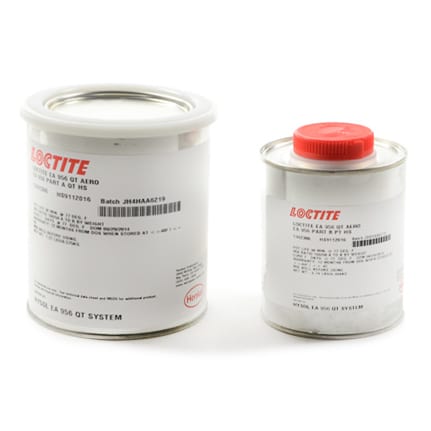 Henkel Loctite EA 956 AERO Epoxy Adhesive Amber 1 qt Kit