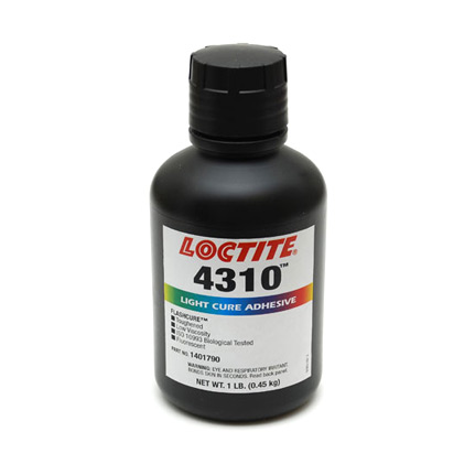 Henkel Loctite Flashcure 4310 Light Cure Cyanoacrylate Adhesive 1 lb Bottle