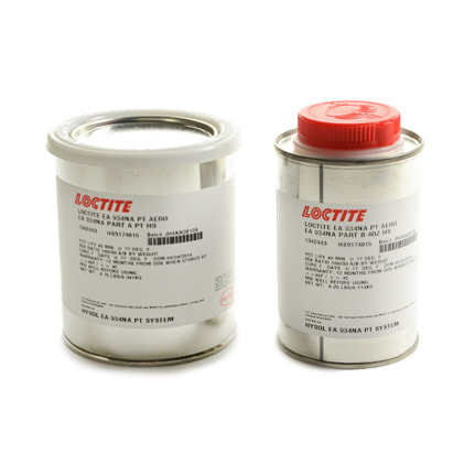Henkel Loctite EA 934NA AERO Epoxy Adhesive 1 pt Kit