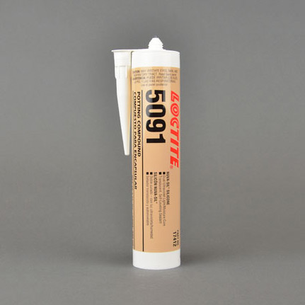 Henkel Loctite Nuva-Sil 5091 Self-leveling Silicone Potting Compound Clear 300 mL Cartridge