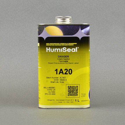 HumiSeal 1A20 Polyurethane Conformal Coating Clear 1 L Can