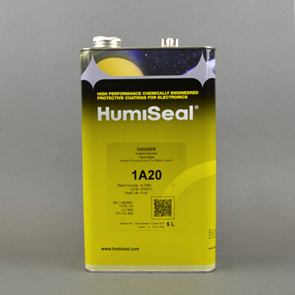 HumiSeal 1A20 Polyurethane Conformal Coating Clear 5 L Can