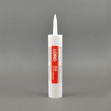 Parker LORD® 204 Acrylic Adhesive Base Off-White 0.1 gal Cartridge