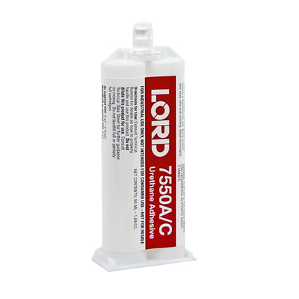 Parker LORD® 7550 Urethane Adhesive A/C Clear 50 mL Cartridge