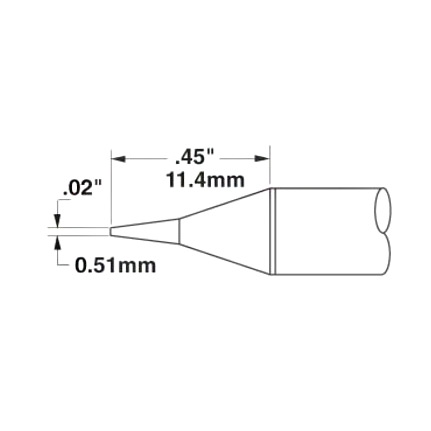 OKi SSC-722A Conical Sharp Tip 0.51 mm x 11.4 mm