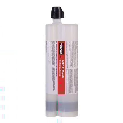 Parker LORD® 7150 Urethane Adhesive A/B Gray 200 mL Cartridge