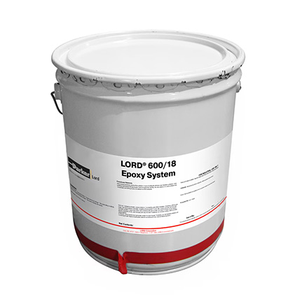 Parker LORD® Thermoset 600 General Purpose Epoxy Adhesive Resin Part A Clear 1 qt Can