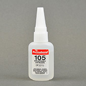Permabond 105 General Purpose Cyanoacrylate Adhesive Clear 1 oz Bottle