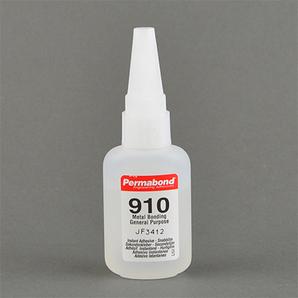 Permabond 910 The Original Methyl Cyanoacrylate Adhesive Clear 1 oz Bottle