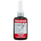 Permabond HL126 Anaerobic Threadlocker Adhesive Green 50 mL Bottle