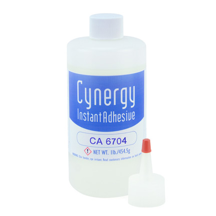 ResinLab Cynergy CA6704 Cyanoacrylate Adhesive Clear 1 lb Bottle