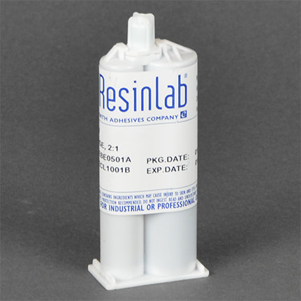 ResinLab EP1225 Epoxy Adhesive Black 50 mL Cartridge