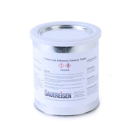 Sauereisen Insa-Lute Adhesive Cement No. 1 Paste Off-White 1 qt Can