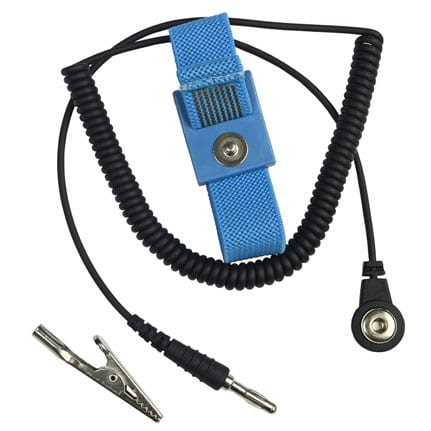 SCS ECWS61M-1 Adjustable Wrist Strap with 6 ft Coil Cord
