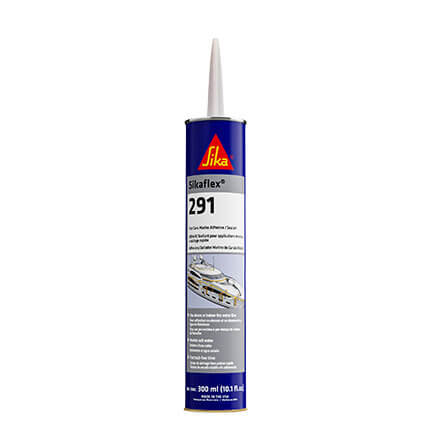 Sika Sikaflex 291 Polyurethane Marine Sealant-Adhesive Black 300 mL Cartridge