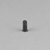 Techcon EA15LL-B-1000, 400 System Luer Lock Tip Cap Black