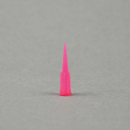 Techcon EA25TT-1 1/4 TT Series UV Blocking Tapered Tip Red 25 ga x 1.25 in